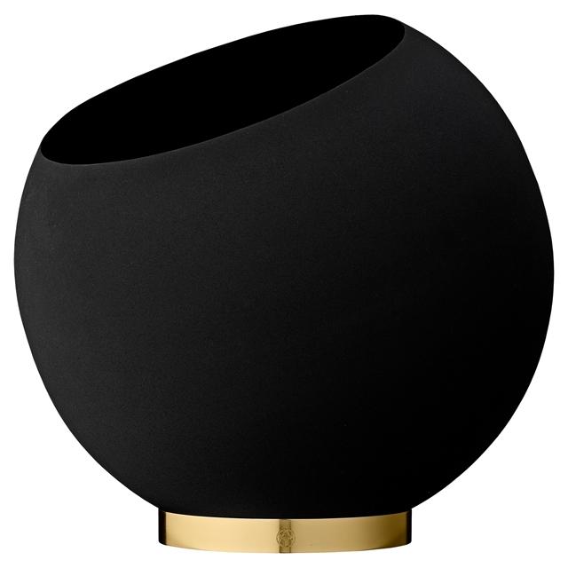Aytm Globe Blomsterkrukke Sort ø37 Cm  5704444073136