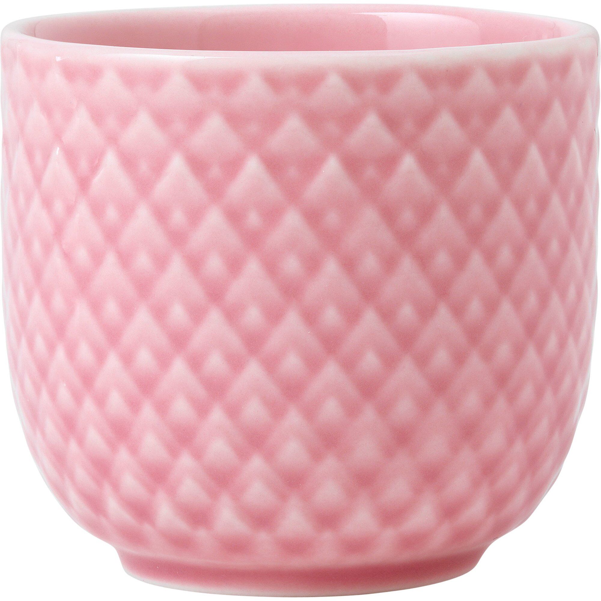 Rhombe Color æggebæger 5 Cm Rosa  5711507019802