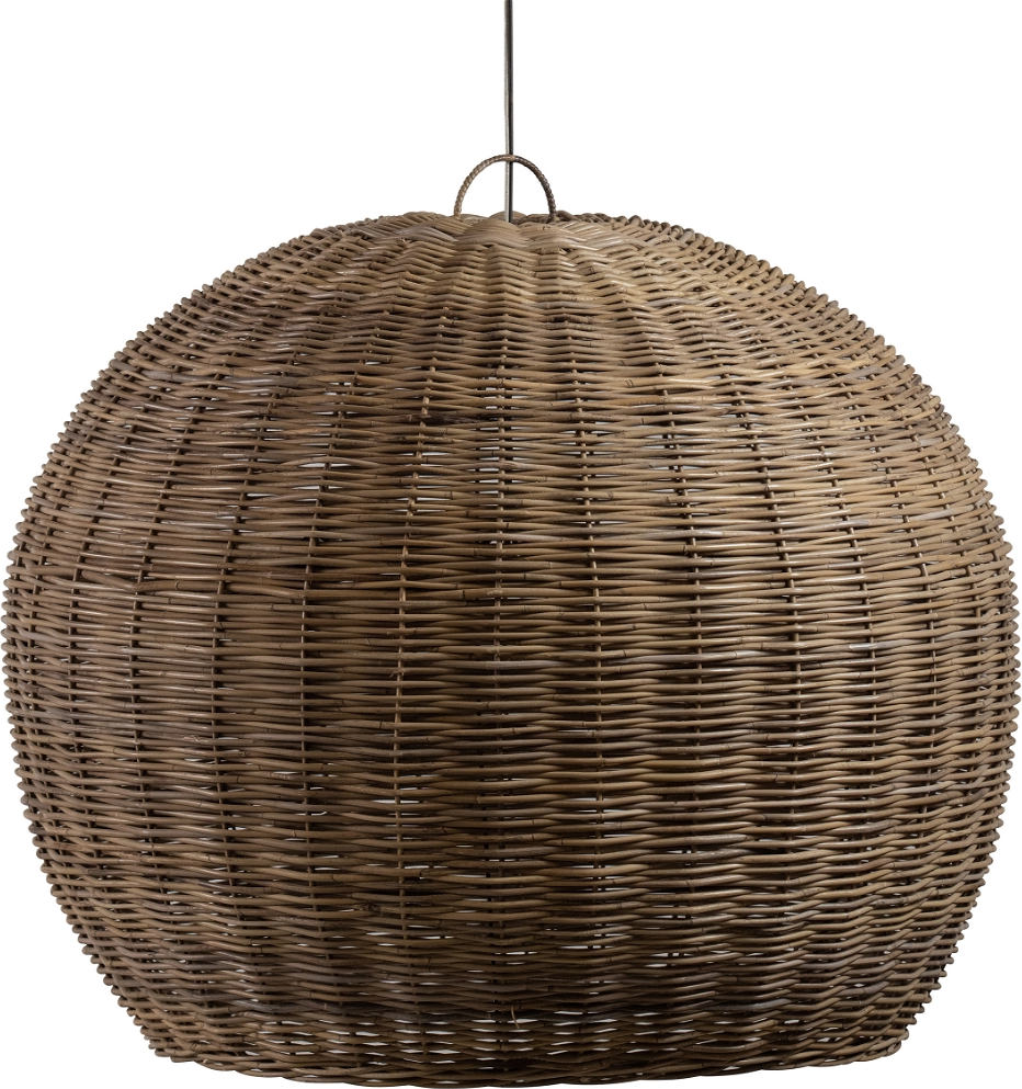 Mooze Pendel Lampe Natur H100x120x120 Cm Rattan  8714713127641