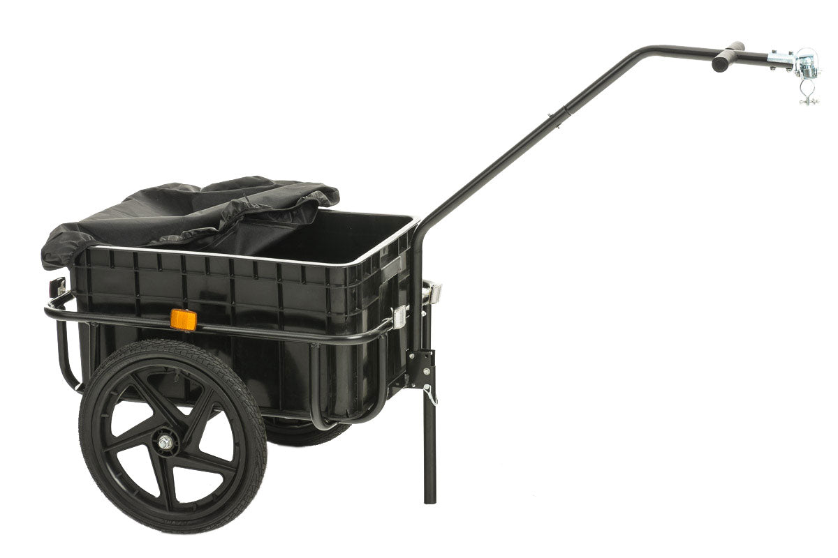 Alsidig Og Robust Cykeltrailer Sort  4251152632168