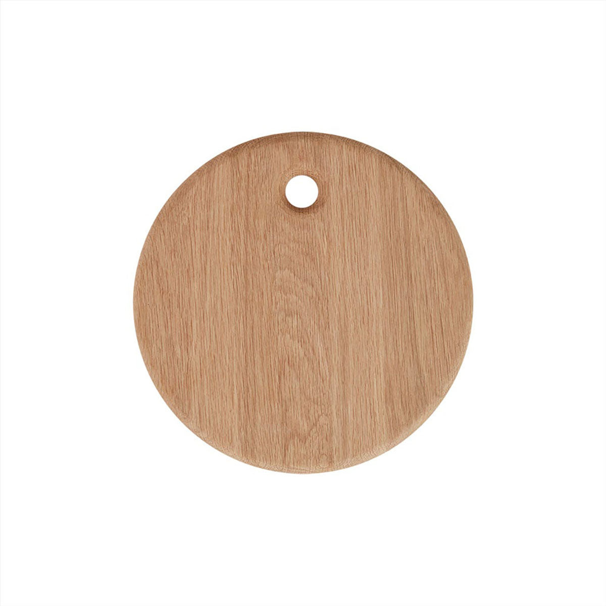 Oyoy Living Yumi Skærebræt - Rund - Natur Egetræ  5712195027902