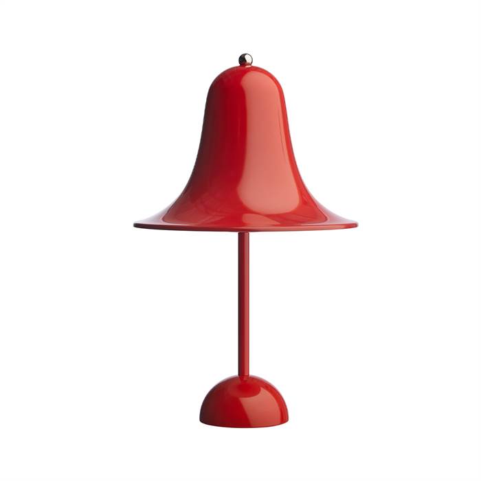 Verner Panton Pantop Bordlampe - ø: 23 Cm - Bright Red  5702410457966