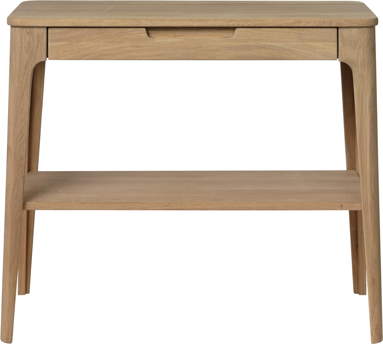 Amalfi Konsolborde Natur H78x37x90 Cm Egetræ  5704745073392