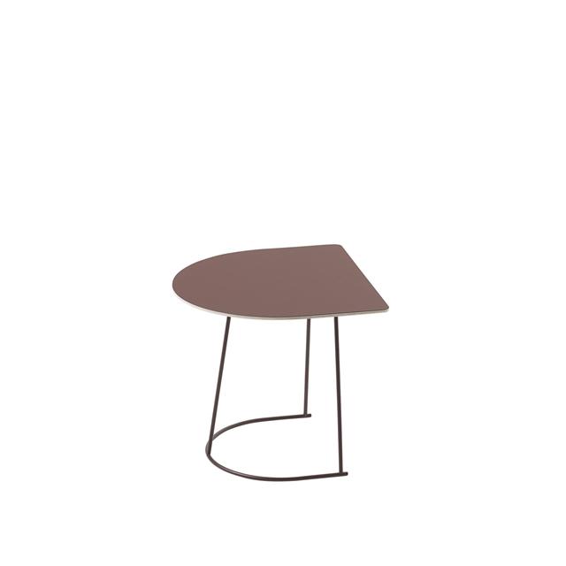 Muuto Airy Sofabord Plum Halv Størrelse
