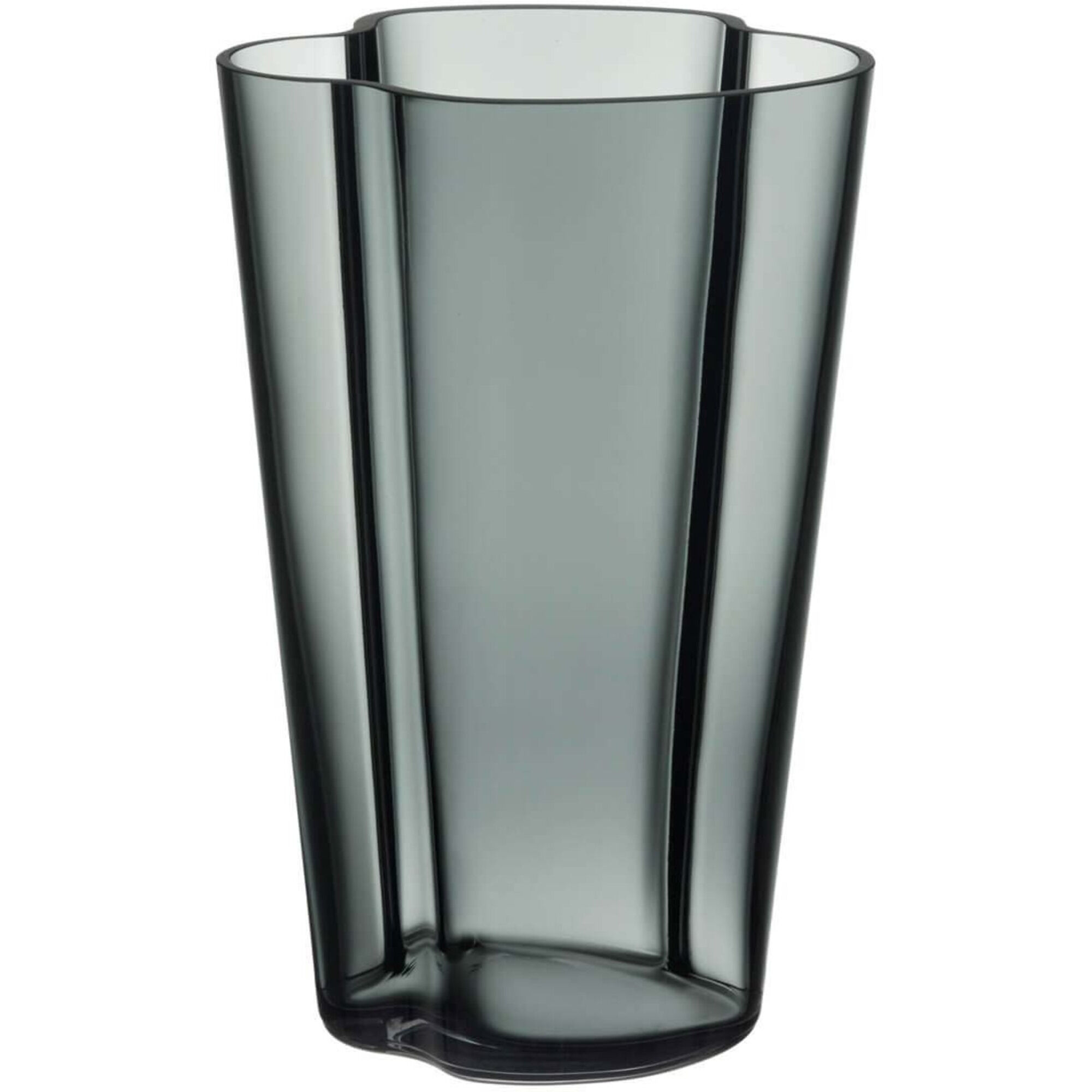 Aalto Vase 22 Cm Mørk Grå  6411923660020
