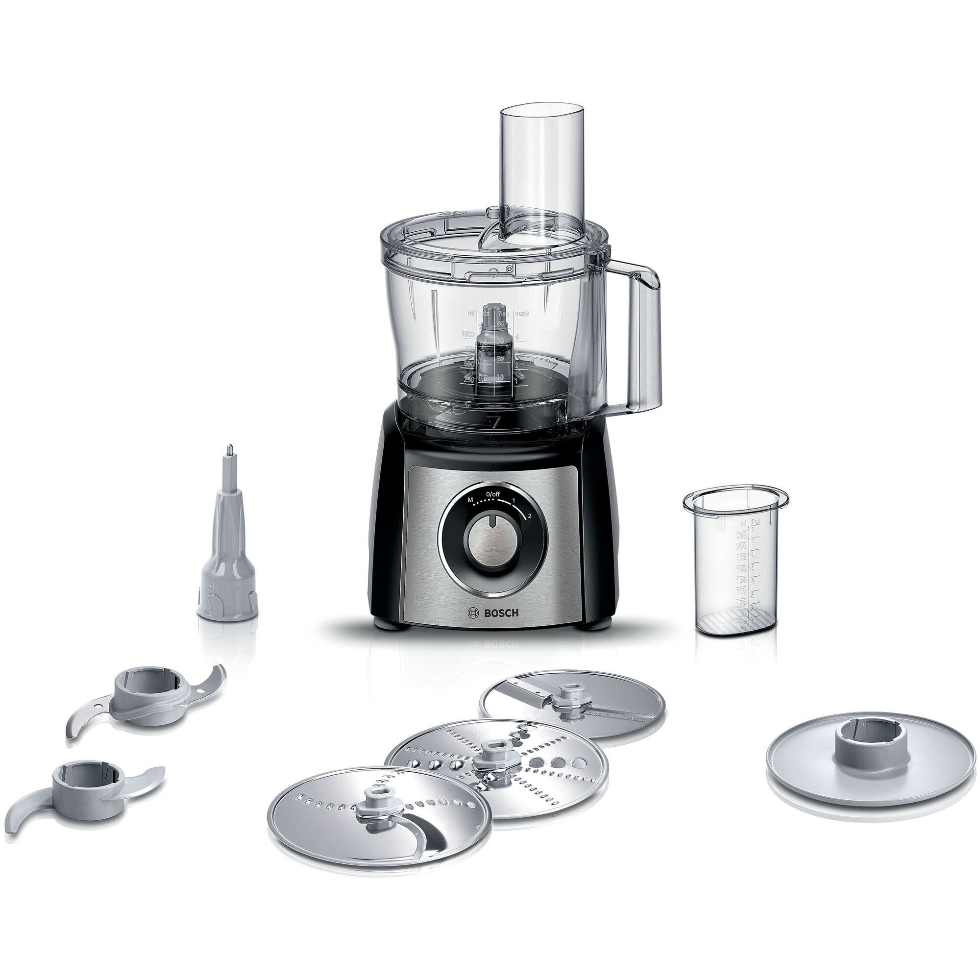 Foodprocessor 800 W Vendbar Skæreskive  4242005413522