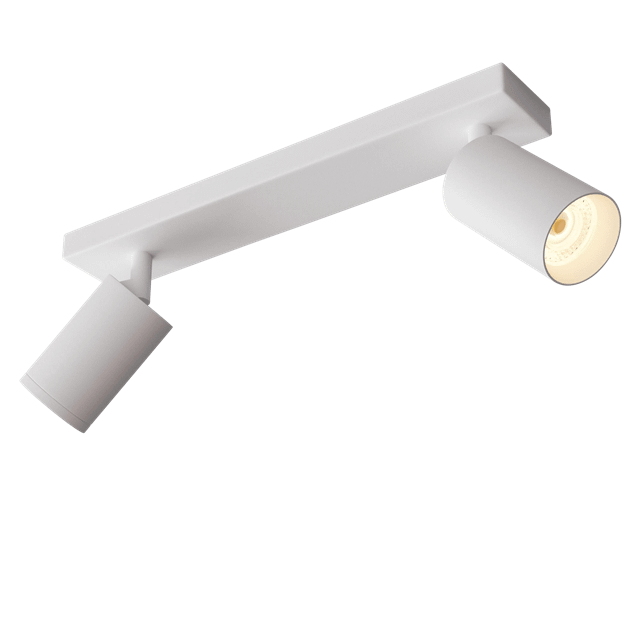 Edgeform Canspot 55 Double Spot Hvid  7340149800035