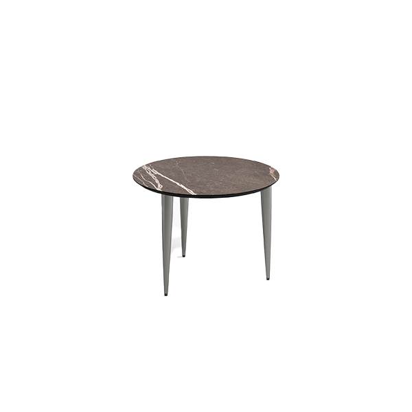 Thomsen Furniture - Katrine Sofabord - ø63 Cm - Bøglak - Laminat - 40 Cm
