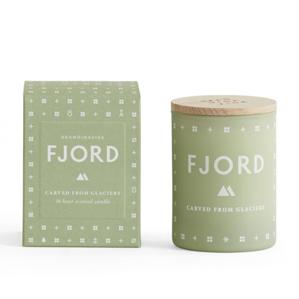 Skandinavisk Duftlys - Fjord - 55 Gr  5711868013051