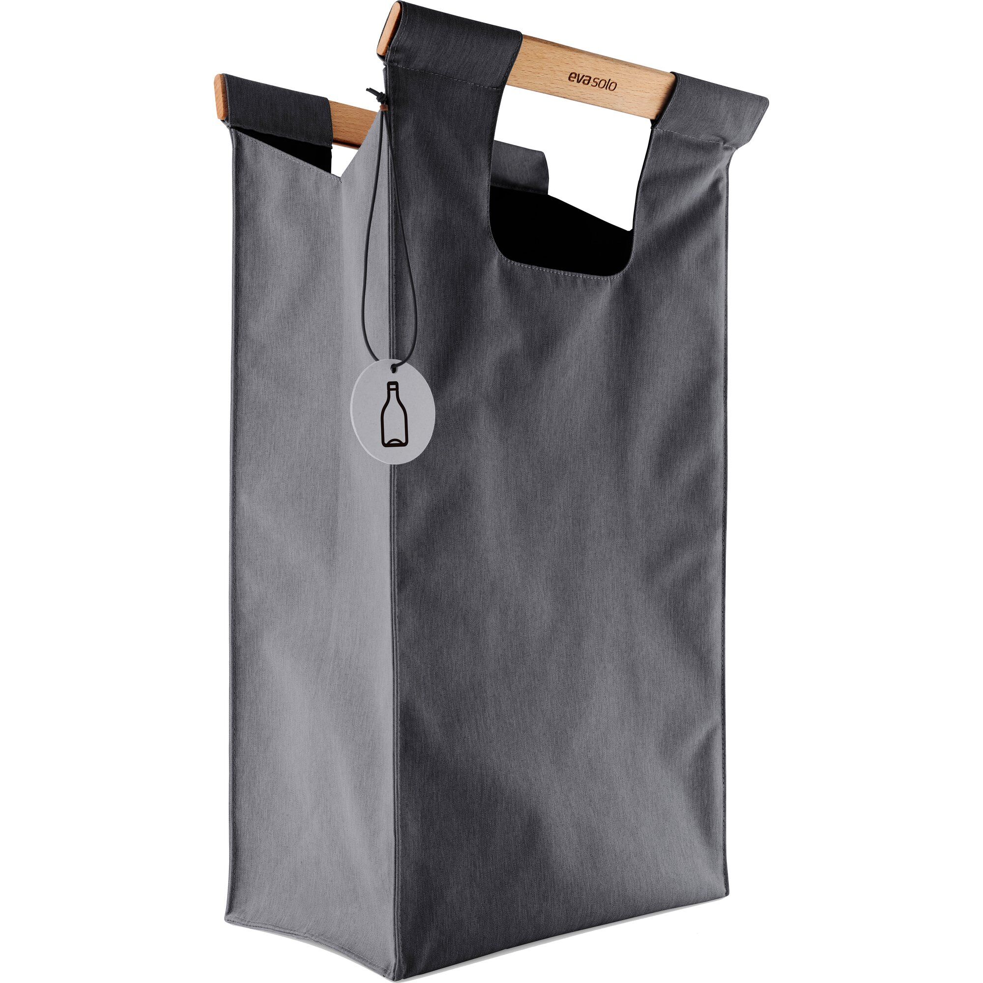 Affaldssorteringspose 28 Liter Mørkegrå  5706631217965